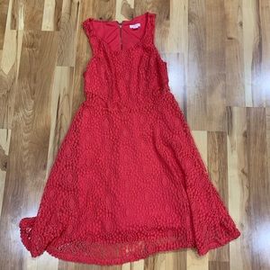 XHILARATION Hot pink lace dress